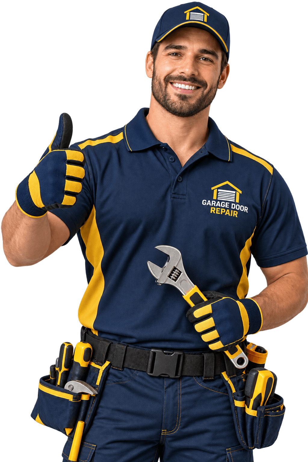 Garage door repair technician in Allen Texas