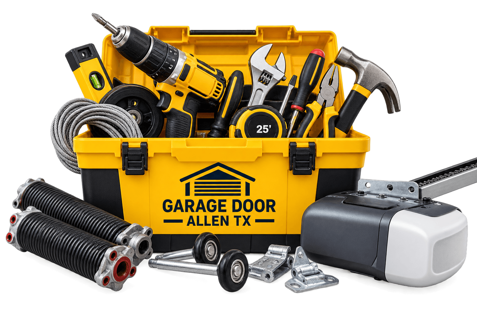 Garage door repair tools for Allen Texas service